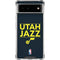 NBA Utah Jazz Standard - Black Google Pixel 6 Clear Case
